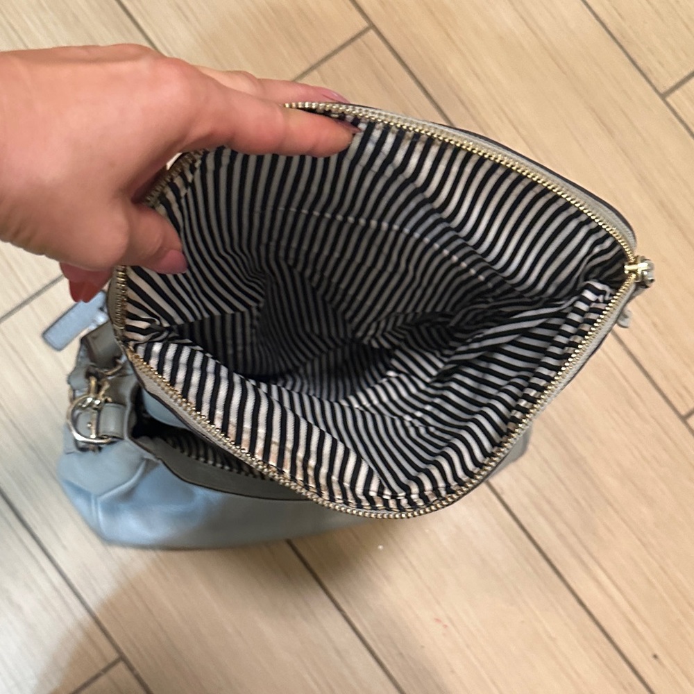 Kate Spade Light Blue Gray Shoulder or Crossbody Bag - Picture 5 of 16